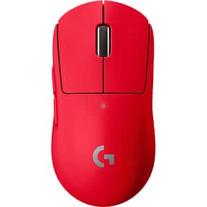 Mouse Gaming Wireless LOGITECH Pro X Superlight 2 SE, 44000 dpi, rosu