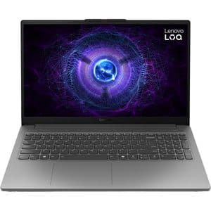 Laptop gaming LENOVO LOQ 15IAX9E, Intel Core i5-12450HX pana la 4.4GHz, 15.6" Full HD, 16GB, SSD 512GB, NVIDIA GeForce RTX 2050 4GB, Free DOS, Luna Grey