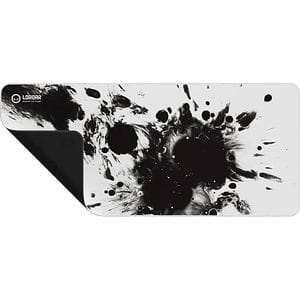 Mouse Pad Gaming LORGAR Advanced MPA14XL, alb-negru