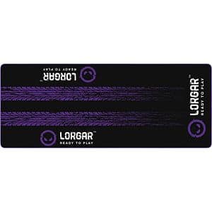 Mouse Pad Gaming LORGAR Slim Racing RX1FM, negru-mov