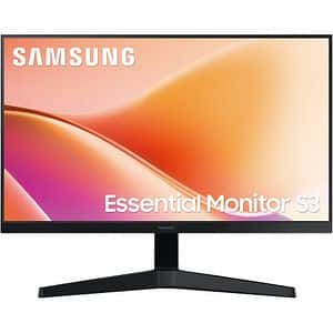 Monitor LED VA SAMSUNG Essential S33GF LS24F330EAUXEN, 24", Full HD, 100Hz, negru
