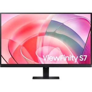 Monitor LED IPS SAMSUNG ViewFinity S7 LS27D700EAUXEN, 27", 4K UHD, 60Hz, HDR10, negru