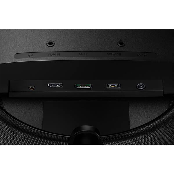 Monitor Gaming curbat LED VA SAMSUNG Odyssey G55A LS27AG550EUXXU, 27", WQHD, 165Hz, AMD FreeSync Premium, HDR10, negru