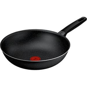 Tigaie wok TEFAL Extra M0001932, 28cm, aluminiu, negru