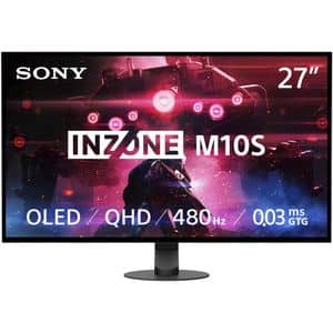 Monitor Gaming OLED SONY INZONE M10S, 26.5", QHD, 480Hz, G-SYNC Compatible, HDR 400, negru