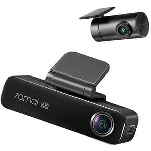Camera auto duala DVR 70MAI M800, 4K, GPS, HDR, negru
