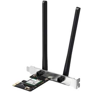 Placa de retea Wireless MERCUSYS MA80XE v2 AX3000, Dual Band 574 + 2402 Mbps