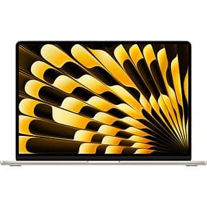 Laptop APPLE MacBook Air 15 mdvf4ze/a, Apple M5 10-core CPU, 15.3" Retina Display, 24GB, SSD 1TB, 10-core GPU, macOS Sequoia, Starlink, Tastatura layout INT