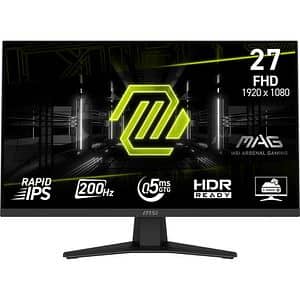 Monitor Gaming LED IPS MSI MAG 274F, 27", Full HD, 200Hz, FreeSync Premium, HDR, negru