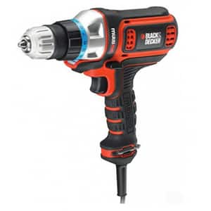 Masina de gaurit/ insurubat BLACK & DECKER MT350K, Fara percutie, 300W, 10mm