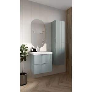 Set masca si lavoar Cersanit Tirso Casmir, 59.4 x 44.6 x 57.2 cm, verde fiord