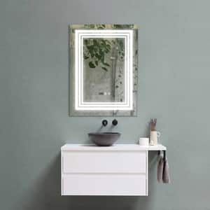 Oglinda baie Elves 801373, 60 x 3 x 80 cm, iluminare LED, senzor touch