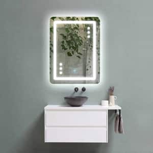 Oglinda baie Elves 80191, 60 x 3 x 80 cm, iluminare LED, senzor touch