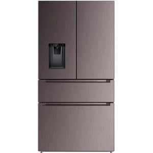 Side by Side LIEBHERR MBtsdi 9528 plus, Duo Cooling, 538 l, H 180.5 cm, Clasa D, Dozator apa, argintiu