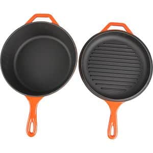 Set tigai MYRIA MC4070, 2 piese, 26cm, fonta, rosu