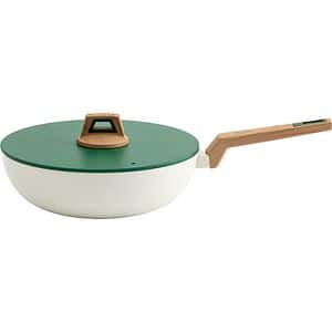  Tigaie wok MYRIA MC4089, 28cm, aluminiu, alb