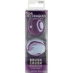 Burete pentru aplicarea fondului de ten REAL TECHNIQUES Brush Crush, 2 buc, multicolor
