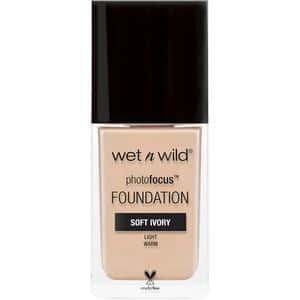 Fond de ten WET N WILD Photo Focus Foundation, Soft Ivory, 30ml