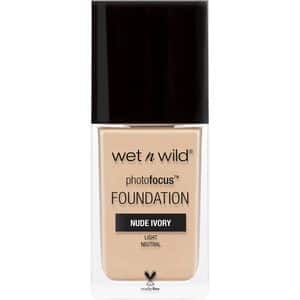 Fond de ten WET N WILD Photo Focus Foundation, Nude Ivory, 30ml