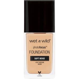 Fond de ten WET N WILD Photo Focus Foundation, Soft Beige, 30ml