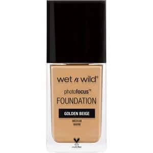 Fond de ten WET N WILD Photo Focus Foundation, Golden Beige, 30ml