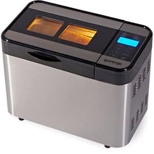 Masina de copt paine GORENJE BM1400E, 1.4kg, 12 programe, 815W, argintiu-negru