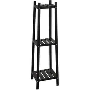 Raft podea DD1400410, 30 x 30 x 108 cm, negru