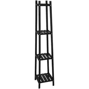 Raft podea DD1400420, 30 x 30 x 150 cm, negru