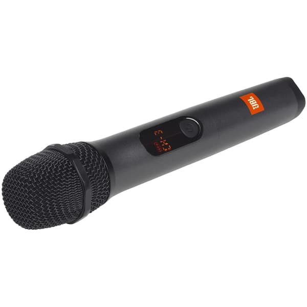 Set 2 microfoane karaoke cu dongle wireless JBL JBLWIRELESSMIC, fara fir, negru