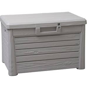 Lada depozitare gradina TOOMAX Florida, polipropilena, 73 x 50.5 x 46.5 cm, gri