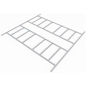 Cadru podea PERGART Dresden II 1012, metal, 355 x 291 x 2.6 cm, negru