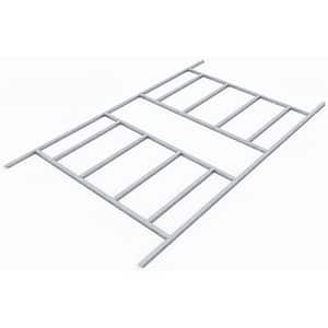 Cadru podea PERGART Dresden II 108, metal, 226 x 291 x 2.6 cm, negru