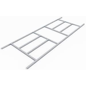 Cadru podea PERGART Dresden II 106, metal, 291 x 162 x 2.6 cm, negru