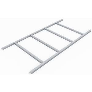 Cadru podea PERGART Frankfurt II 65, metal, 137 x 181 x 2.6 cm, negru-gri