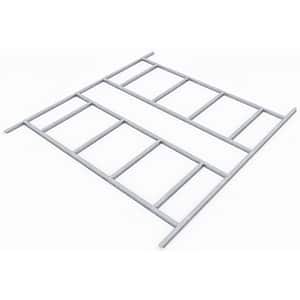 Cadru podea PERGART Lubeck 89, metal, 267 x 224 x 2.6 cm, negru-gri