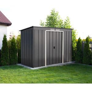 Casuta gradina DURAMAX Eco 8X4, otel, 263 x 123.6 x 181 cm, antracit