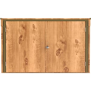 Dulap depozitare gradina DURAMAX 7X3, 213.7 x 100.3 x 132.6 cm, maro