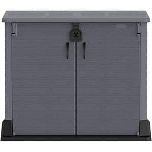 Dulap depozitare gradina DURAMAX Storeway 850 L, 130 x 74 x 110 cm, gri