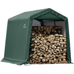 Pavilion gradina SHELTER LOGIC, metal, 240 x 240 x 240 cm, verde