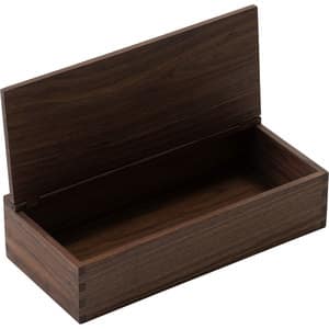 Cutie depozitare Simple L, 30 x 14.5 x 7.3 cm, maro inchis
