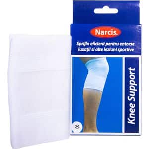 Genunchiera elastica NARCIS, alb