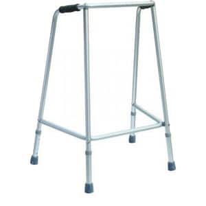 Cadru de mers fix BEST M 917L, greutate suportata 120 kg, aluminiu, argintiu