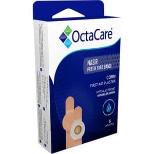 Plasturi pentru bataturi OCTACARE, 7 x 2.3 cm, 6 buc