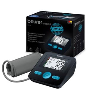 Tensiometru digital de brat BEURER BM27, 4 utilizatori x 30 memorii, negru