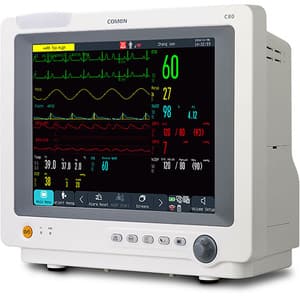 Monitor functii vitale configuratie standard COMEN C80, EKG 12, CO2, IBP, BIS, 12.1", Acumulator Li-Ion, crem