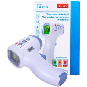 Termometru medical non-contact cu infrarosu (de frunte) RAK-FI03, DR. LIFE