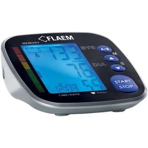Tensiometru digital de brat FLAEM NOVA Sfigmo Life Pro, 2 utilizatori x 250 memorii, albastru