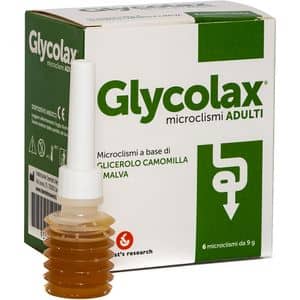 Microclisme pentru adulti, 6 bucati, GLYCOLAX