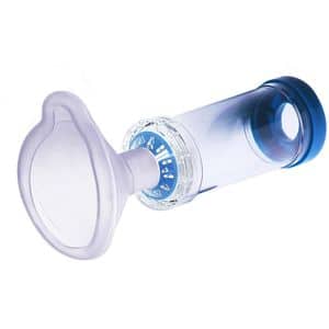 Camera de inhalare KIDSCARE KCCI10B, albastru-transparent