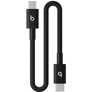 Cablu date BEATS MEQ94ZM/A, USB-C - USB-C, 0.2m, negru